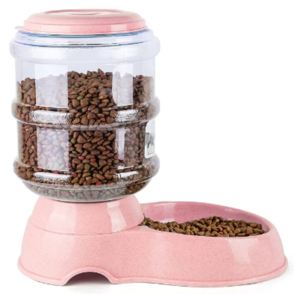 Automatic Water Dispenser Large Capacity Pet Feeder Small Dog Food Bowl Cat Feed